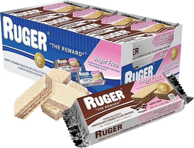 RUGER Sugar Free Chocolate Pack of 12
