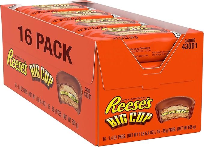 Reeses Big Cup 16 - 1.4 Oz PKGS - Image 3