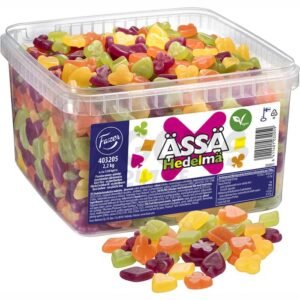 Fazer Assa Fruit Gummy 2 Boxes of 2.2 kg 12.6 oz